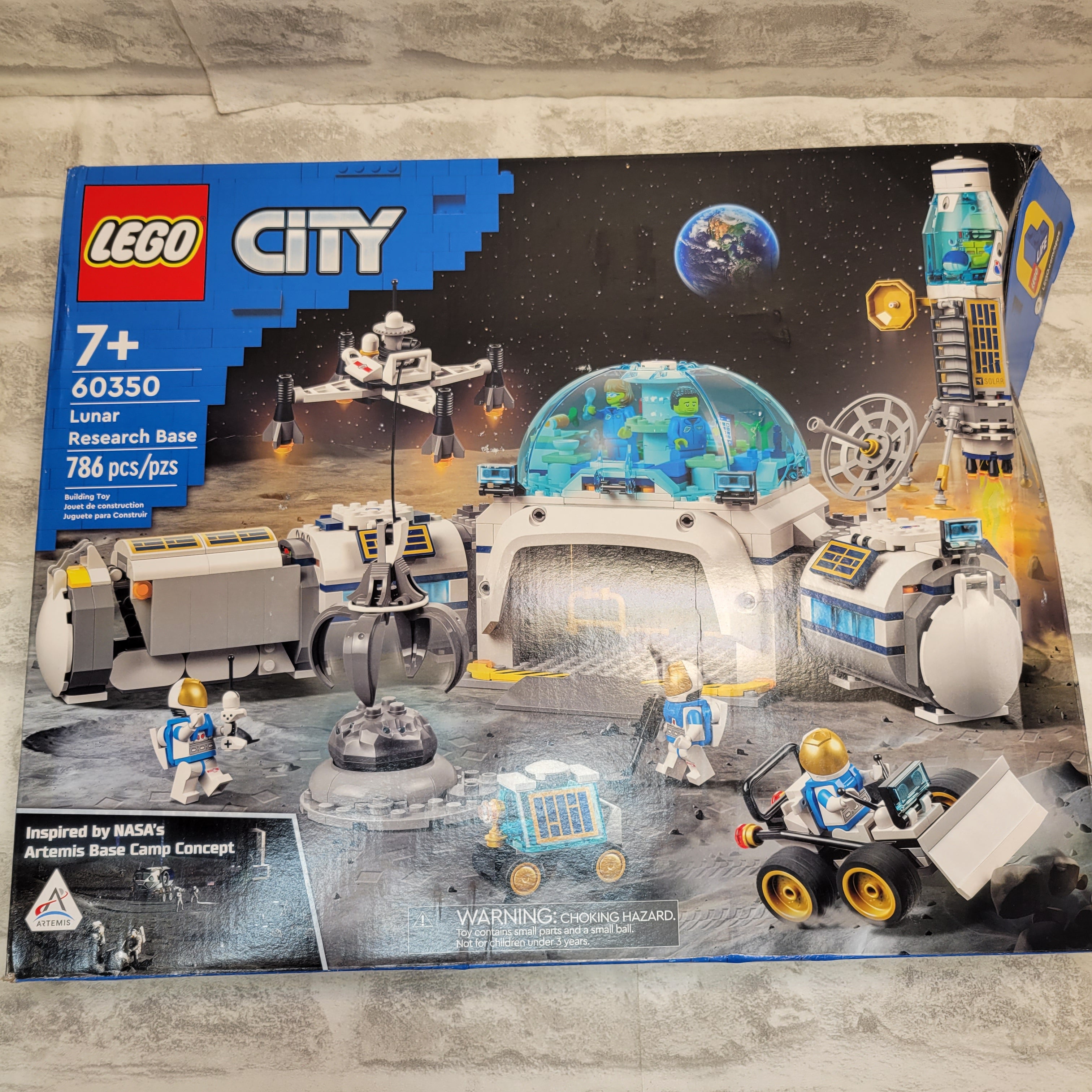 LEGO City 60350 Lunar Research Base *READ DESCRIPTION* (7922229805294)